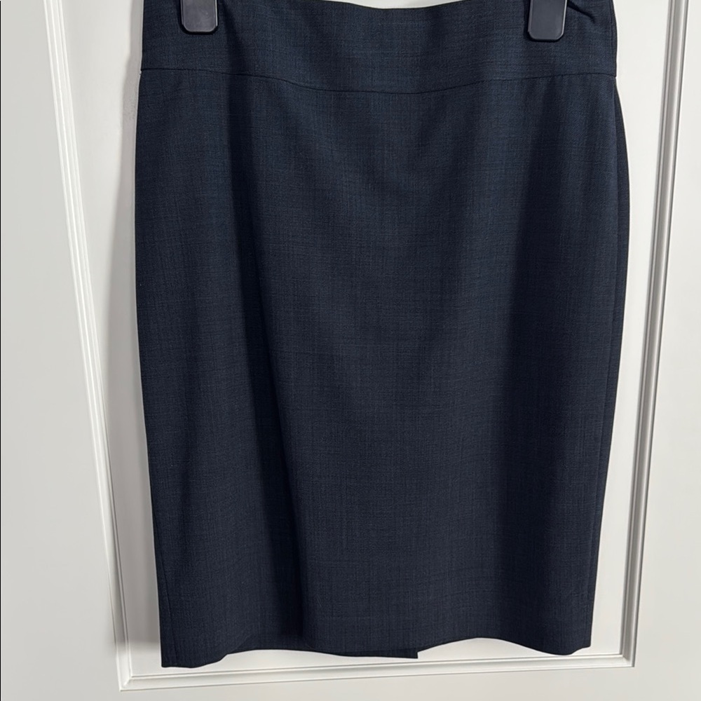 Banana Republic Blue Pencil Skirt Knee-Length - can be part of a three piece s